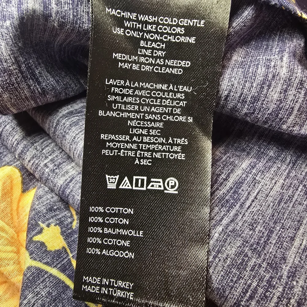 NWT Anthropologie The Somerset Maxi Dress Size 2X Navy Blue Blueberry Pockets - Picture 12 of 12